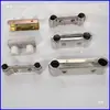 Accesorios Completos para Puertas Eléctricas Retráctiles Universales: Piezas de Conexión de la Cabeza del Motor, Clips Fijos de Acero Inoxidable, Clips Guía, Ganchos Resistentes al Viento