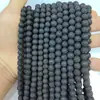 Cuentas Redondas de Piedra Volcánica de Colores para DIY Hecho a Mano Collares Pulseras Accesorios de Joyería Materiales Cuentas de Roca Volcánica Cuentas Sueltas