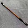 Coçador de Costas Retrátil de Aço Inoxidável Cabeça de Cobre, Coçador de Costas Retrátil de Huanghuali, Coçador de Costas Extensível para Uso Próprio