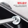 Llave Allen en forma de T Penggong Métrica Individual CRV Hexagonal Interior Cabeza Plana Alargada Cabeza de Bola Hexagonal Destornillador Doméstico