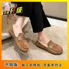 Mocasines de Invierno 2026 Estilo Nuevo para Maternidad, Suela Suave Antideslizante, Cálidos, para Pies Anchos, Cómodos sin Cordones con Forro de Felpa y Suelas Engrosadas