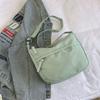Bolso de mano de gran capacidad, estilo coreano, de color sólido, para otoño e invierno, informal, deportivo, de hombro, 2024