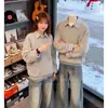 Sudadera Negra de Falso Dos Piezas con Cuello de Camisa para Hombre, Camiseta de Manga Larga de Primavera, Camisa Polo, Camisa de Falso Dos Piezas para Hombre