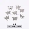 Jingdian Jewelry Plata Tibetana Aleación de Zinc Cuenta Redonda Incrustada con Pedrería Cuentas Espaciadoras Cuentas de Ábaco Pulsera DIY Accesorios de Joyería Cuentas Sueltas Venta al por Mayor