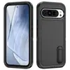 Funda para teléfono Google de Amazon, una funda para teléfono 3 en 1 anti-caídas y a prueba de polvo con un tapón antipolvo, adecuada para el teléfono Pixel 9