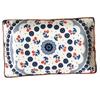 Plato de cerámica rectangular estilo japonés con bajo vidriado de 8.5 pulgadas, plato para pescado, plato para Sushi Sashimi, plato pequeño, plato hondo para uso doméstico