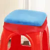 Cojín para Silla de Cuatro Estaciones Pegamento para Silla Cojín para Taburete Almohadilla para Glúteos Cubierta de Cojín Suave Antideslizante Engrosado Cuadrado Largo para Sentarse Suave Invierno
