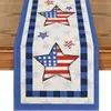 Camino de Mesa de Venta Caliente para el Día de la Independencia, Mantel Decorativo del 250 Aniversario Americano, Decoración del Hogar, Mesa de Café de Sala de Estar, Mantel para Mesa de Cocina