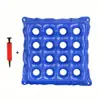 Cojín de Asiento Ligero para Oficina de una Persona, Portátil Plegable para Acampar al Aire Libre, Cojín de Asiento Inflable Engrosado a Prueba de Humedad