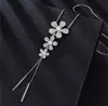 Accesorios de collar colgante para ropa ajustables que no se decoloran para mujer Corea del Sur otoño e invierno cadena clásica para suéter joyería larga de aleación