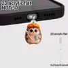 Tapón de Polvo Lindo Tipo Tycpe con Temática de Medusa para Teléfonos Android e iPhone con Conector 2D Diseño de Dibujos Animados