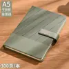 Cuaderno de Oficina, Bloc de Notas A5 Personalizado de Alta Calidad, Se Puede Imprimir con Logo, Cuaderno de Imitación de Cuero Engrosado con Cierre