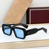 JMM MIGLIA Gafas de Sol de Lujo Hechas a Mano Vintage Europeo y Americano Caja Pequeña Gafas de Sol de Moda de Alta Gama para Fiesta al Aire Libre Transfronterizas
