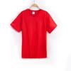 Camiseta japonesa de algodón puro con cuello redondo peinado, camisa de cultura publicitaria, diseño de logotipo impreso personalizado, ropa de clase, ropa de trabajo personalizada