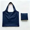 Bolsa de Compras Plegable Impermeable Extra Grande de Tela Oxford con Hombro Gran Capacidad Bolsa de Almacenamiento para Supermercado Color Sólido Ecológica Bolsa Plegable