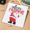 Esponja Runchu Venda Cruzada Mais Vendida Tema de Natal Algodão de Polpa de Madeira Cozinha Absorvente Limpeza Esfoliante Pano de Algodão de Polpa de Madeira