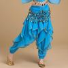 Pantalones de Disfraz de Danza India para Niños Disfraz de Actuación de Danza para Niños Danza de Xinjiang Danza Folclórica Danza del Vientre Pantalones Giratorios