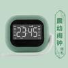 Relógio Vibratório Potente com Ruído Branco, Sons Naturais, Despertador Vibratório para Dormir, Relógio Eletrônico Portátil Recarregável para Acordar