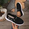 Zapatos Casuales de Lona Planos, Versátiles, Ligeros y Cómodos, Slip-On Flyknit, Zapatos Bajos Individuales, Venta al por Mayor