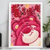 Adesivos de Diamante Artesanais para Crianças Desenho Animado Tamanho Grande Crayon Shin-Chan Bob Esponja com Moldura Bordado de Diamante Artesanal DIY