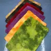 Tapete Gradiente Tie-Dye Peludo Nórdico Sala de Estar Quarto Cozinha Tapete de Chão Absorvente Tapete Macio Espessado para Pés