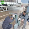 Equipamento de Limpeza de Esterco de Fazenda de Gado Tipo Raspador Máquina de Limpeza de Esterco Tipo Tração por Corrente Um Arrastando Dois Raspador de Esterco Não Afeta o Descanso do Gado