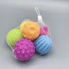 Pelota Táctil para Bebé Manhattan Percepción Táctil Mano Agarre Pelota Entrenamiento de Agarre para Bebé Pelota de Goma Suave Juguete Educativo