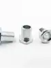Tornillo Hueco de Rosca Fina M6M8M10M12 Agujero Hexagonal Roscado Cabeza Redonda Junta Roscada Tubo Hueco Espárrago