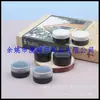 Caja redonda negra 9g tarro de crema tarro de ungüento tarro de crema facial caja de sombra de ojos 9ml caja de maquillaje en polvo caja de glitter tarro de polvo de glitter