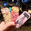 Celebridad de Internet de Corea del Sur horquilla ins Super hada clip de lana de cordero horquilla de chica Mori clip lateral de felpa Tarjeta super hada femenina