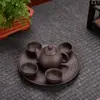 Adornos para Mascotas de Té Se Pueden Usar para Cultivar Mini Tetera de Arena Púrpura Juego de Tazas Taza de Bolsillo Pequeña Punta de Dedo Tetera Juego de Té Juego de Té Kung Fu