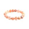 Pulseira de Ágata Flor de Cerejeira Natural 6A Espécie Gelo Flor Flutuante Calcedônia Oceânica Pulseira Feminina Recrutamento Pulseira Flor de Cerejeira Outro