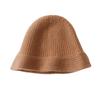 Gorro de cachemira para niños, 100% cachemira pura, para otoño e invierno, nuevo gorro de punto cálido, grueso, resistente al frío, de tres hilos