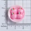 Plato de Frutas de Dibujos Animados Juguetes de Comida Accesorios DIY Pegamento de Crema Resina Accesorios Pequeños Materiales Hechos a Mano Venta al por Mayor
