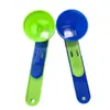 Cuchara medidora de embudo con control deslizante, cuchara medidora multifuncional para leche en polvo, cuchara medidora para proteína en polvo, cuchara dispensadora anti-derrames, cuchara dosificadora para café en polvo