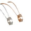 Collar de Plata Esterlina s925 para Mujer, Estilo Lujo Ligero de Celebridad de Internet, Forma de Serpiente Perforada, Cadena de Suéter de Hueso de Serpiente, Hebilla Original, Cuentas de Envío Europeas y Americanas, Collar de Plata