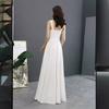 Vestido de Noite Branco para Mulheres 2026 Novo Estilo Longo Elegante de Alta Qualidade para Socialite Reunião Anual Vestido de Anfitriã