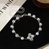 Pulsera Cuadrada de Pedrería Geométrica Exquisita, Súper Brillante, Lujo Ligero, Sensación de Alta Gama, Joyería Personalizada Estilo Ins