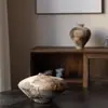 Estilo Wabi-Sabi Retrô Cerâmica Vasinho Novo Estilo Chinês Alto Padrão Sala de Estar Hotel Pote de Cerâmica Dispositivo para Arranjo de Flores Tai Su
