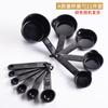 Herramientas para Hornear Juego de 10 Piezas de Cucharas y Tazas Medidoras con Escala, Cuchara para Leche en Polvo, Cuchara Medidora de Plástico, Cuchara para Condimentos, Cuchara para Café