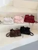 Bolso de Hombro con Cordón y Lazo Nuevo 2026 para Mujer, Bolso Cruzado Versátil Simple y de Moda, Bolso de Axila de Nicho de Gama Alta