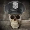 Decoración para el Hogar de Esqueleto Manualidades de Calavera de Resina Accesorios para Bromas de Halloween Molde Médico Esqueleto