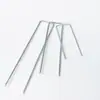 Descuento por volumen del fabricante original: Estacas de Suelo de Tela para Control de Malezas, Suministros de Jardín, Estacas Exteriores a Prueba de Viento de Malla 3D en Forma de U