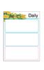 Pizarra blanca magnética suave calendario magnético pegatinas para refrigerador calendario semanal tabla de mensajes familiar borrable fabricante