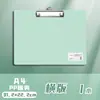 Pasta prancheta A4 Morandi bloco de notas prancheta de reunião prancheta dura de escritório porta-papel de prova material de escritório