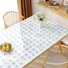 Mantel, No Lavable, Impermeable al Aceite, Impermeable al Agua, Antiquemaduras, Mantel para Mesa de Comedor de Vidrio Suave de PVC, Lujo Ligero, Tacto de Alta Gama, Mantel para Mesa de Café, Mantel Individual