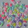 Cuentas redondas corazón de melocotón estrella de cinco puntas color perla de imitación accesorios para ropa y cabello material de bricolaje accesorios para joyería hecha a mano cuentas sueltas