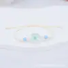Suministro del Fabricante, Producto de Venta Caliente Transfronterizo, Pulsera Tejida a Mano de Jingdezhen, Pulsera de Flor de Ciruelo y Perla, Estilo Fresco y Dulce para Estudiantes