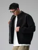Suéter Cárdigan Holgado Estilo Nube Retro Americano Falso de Dos Piezas Bloque de Color para Hombre Primavera Otoño Invierno Ropa de Abrigo de Punto Estilo Old Money