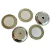 Suministro de Placas Zumbadoras de Carcasa Hierro-Aluminio de 20/27mm, Placas Zumbadoras Piezoeléctricas Cerámicas Pasivas Autoexcitadas